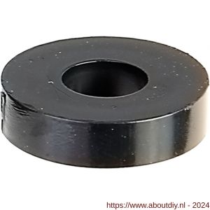 GAH Alberts afstandshuls PVC zwart 20x5-10-20-30 mm set per 5 stuks - A51501813 - afbeelding 1