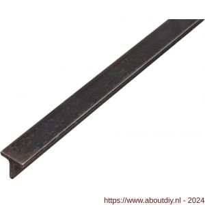 GAH Alberts T-profiel staal ruw 20x20x3 mm 2 m - A51501328 - afbeelding 1