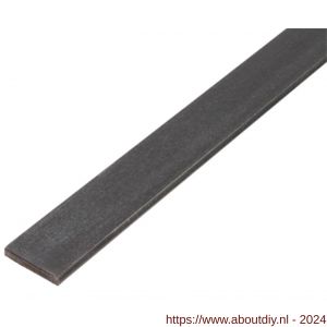 GAH Alberts platte stang glad staal ruw 40x6 mm 2 m - A51501250 - afbeelding 1