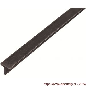 GAH Alberts T-profiel staal ruw 20x20x3 mm 1 m - A51501327 - afbeelding 1