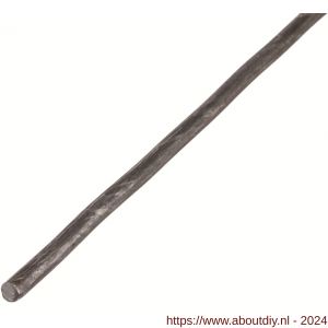 GAH Alberts ronde stang glad staal ruw gezogen 4 mm 1 m - A51501300 - afbeelding 1