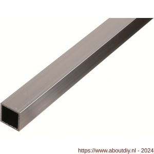 GAH Alberts vierkante buis aluminium blank 30x30x2,0 mm 2,6 m - A51501449 - afbeelding 1