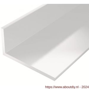 GAH Alberts hoekprofiel PVC wit 25x20x2 mm 2,6 m - A51501051 - afbeelding 1