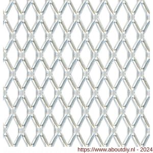 GAH Alberts metaalgaasplaat aluminium zilver 300x1000x1,6 mm - A51501696 - afbeelding 1