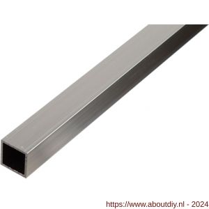 GAH Alberts vierkante buis aluminium blank 20x20x1 5 mm 2 m - A51501442 - afbeelding 1