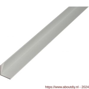 GAH Alberts hoekprofiel aluminium blank 25x25x2 mm 1 m - A51500974 - afbeelding 1