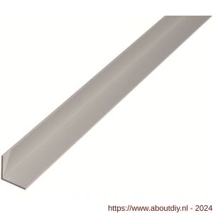 GAH Alberts hoekprofiel aluminium blank 35x35x1,5 mm 1 m - A51500978 - afbeelding 1