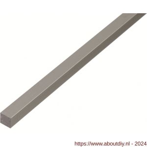 GAH Alberts vierkante stang aluminium zilver 10x10 mm 2 m - A51501455 - afbeelding 1