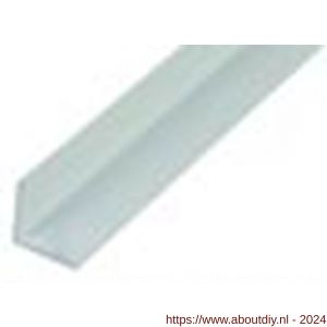 GAH Alberts hoekprofiel aluminium wit 25x25x1,5 mm 2 m - A51501002 - afbeelding 2