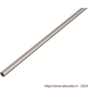 GAH Alberts ronde buis aluminium zilver 6x1 mm 2 m - A51500799 - afbeelding 1