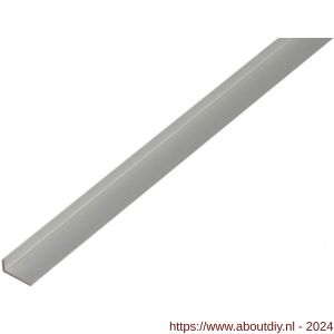 GAH Alberts kantbeschermingsprofiel aluminium zilver 14x10 mm 1 m - A51501608 - afbeelding 1