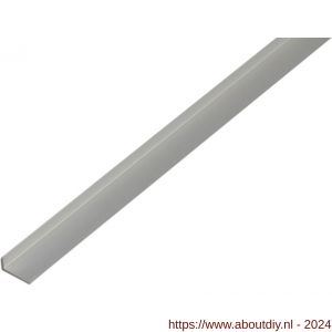 GAH Alberts kantbeschermingsprofiel aluminium zilver 14x10 mm 2 m - A51501609 - afbeelding 1