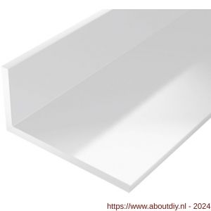 GAH Alberts hoekprofiel PVC wit 25x20x2 mm 1 m - A51501030 - afbeelding 1