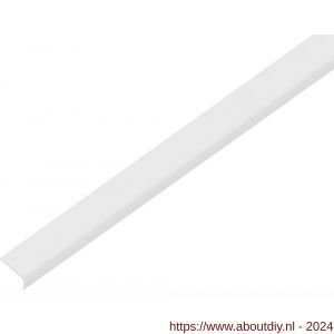 GAH Alberts afsluitprofiel zelfklevend PVC wit 19x7 mm 2,6 m - A51501541 - afbeelding 1