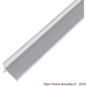 GAH Alberts lekdorpel aluminium blank 34x17 mm 1 m - A51500721 - afbeelding 1