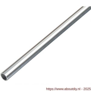 GAH Alberts ronde buis aluminium chroom 8x1 mm 2 m - A51500816 - afbeelding 1