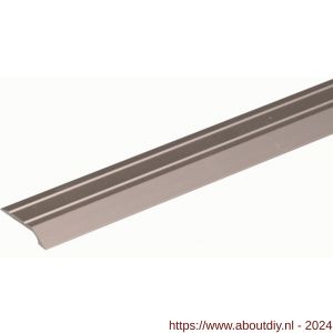 GAH Alberts compensatieprofiel zelfklevend aluminium RVS geeloxeerd 39x8 mm 0,9 m SB - A51500665 - afbeelding 1