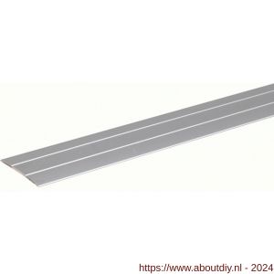 GAH Alberts overgangprofiel zelfklevend aluminium zilver geeloxeerd 38 mm 0,9 m SB - A51501568 - afbeelding 1