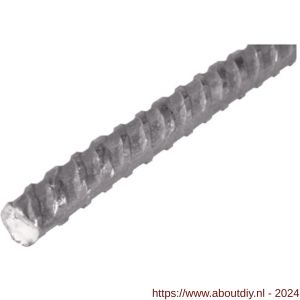 GAH Alberts beton-geribbeld staal ruw warmgewalst 6 mm 1 m - A51500730 - afbeelding 1