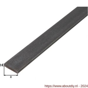 GAH Alberts platte stang staal ruw warmgewalst 35x6 mm 1 m - A51501263 - afbeelding 2