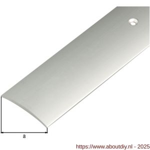 GAH Alberts overgangsprofiel aluminium zilver geeloxeerd 40 mm 1 m - A51501576 - afbeelding 2