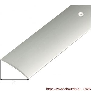 GAH Alberts overgangsprofiel aluminium zilver geeloxeerd 40 mm 2 m - A51501577 - afbeelding 2