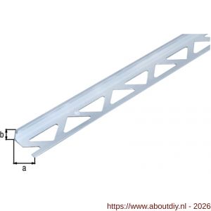 GAH Alberts afsluitprofiel tegels aluminium 8 mm 2,5 m - A51500647 - afbeelding 2