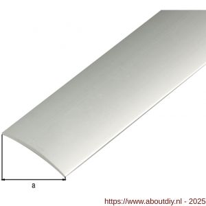 GAH Alberts overgangsprofiel aluminium zilver geeloxeerd 30 mm 2 m - A51501593 - afbeelding 2