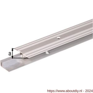 GAH Alberts overgangsprofiel Pro aluminium zilver geeloxeerd 34 mm 0,9 m SB - A51501554 - afbeelding 2