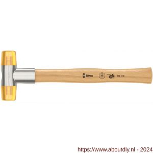Wera 100 kunststof hamer met Celidor kop nummer 2x28 mm - A227400001 - afbeelding 1