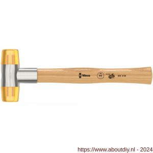 Wera 100 kunststof hamer met Celidor kop nummer 4x36 mm - A227400003 - afbeelding 1