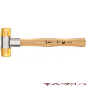 Wera 100 kunststof hamer met Celidor kop nummer 5x41 mm - A227400004 - afbeelding 1