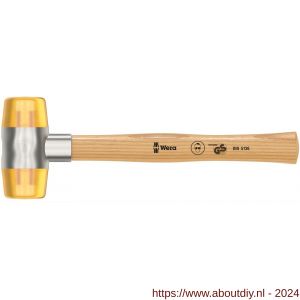 Wera 100 kunststof hamer met Celidor kop nummer 7x61 mm - A227400006 - afbeelding 1