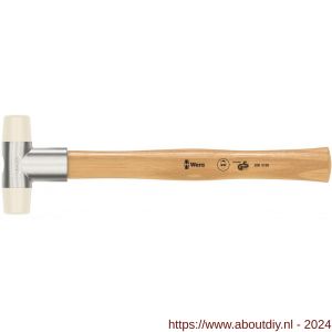 Wera 101 kunststof hamer met nylon kop nummer 1x23 mm - A227400021 - afbeelding 1