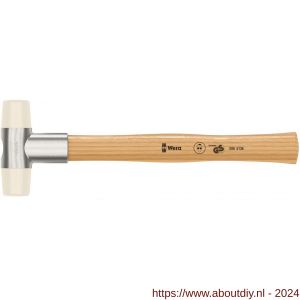 Wera 101 kunststof hamer met nylon kop nummer 2x28 mm - A227400022 - afbeelding 1