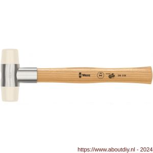 Wera 101 kunststof hamer met nylon kop nummer 4x36 mm - A227400024 - afbeelding 1