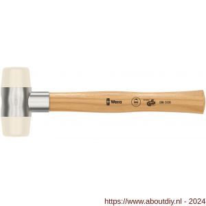 Wera 101 kunststof hamer met nylon kop nummer 6x51 mm - A227400026 - afbeelding 1
