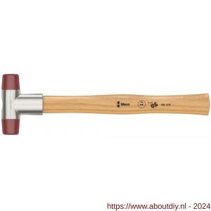 Wera 102 kunststof hamer met Uretan kop nummer 1x23 mm - A227400035 - afbeelding 1