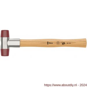 Wera 102 kunststof hamer met Uretan kop nummer 2x28 mm - A227400036 - afbeelding 1