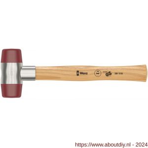 Wera 102 kunststof hamer met Uretan kop nummer 6x51 mm - A227400040 - afbeelding 1