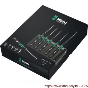 Wera 2067/6 Micro Torx BO schroevendraaierset met houder 6 delig - A227402956 - afbeelding 2