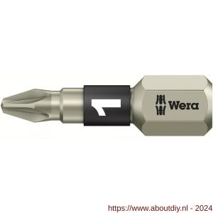 Wera 3855/1 TS bit Pozidriv RVS PZ 1x25 mm - A227402352 - afbeelding 1