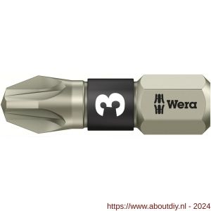 Wera 3855/1 TS bit Pozidriv RVS PZ 3x25 mm - A227402354 - afbeelding 1