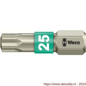 Wera 3867/1 TS Torx bit RVS TX 25x25 mm - A227402361 - afbeelding 1