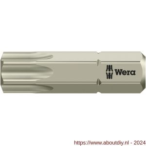 Wera 3867/1 TS Torx bit RVS TX 40x25 mm - A227402364 - afbeelding 1