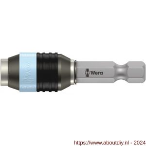 Wera 3888/4/1 K Rapidaptor universele bithouder RVS 1/4 inch x 50 mm - A227402399 - afbeelding 1