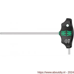 Wera 454 HF T-greep zeskant-schroevendraaier Hex-Plus vasthoudfunctie 4x150 mm - A227400995 - afbeelding 1
