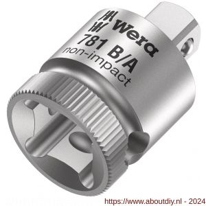 Wera 781 B 3/8 inch dopsleutel adapter 781 B/A 1/4 inch 27 mm x 3/8 inch - A227403718 - afbeelding 2