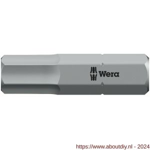 Wera 840/1 Z zeskant bit Hex-Plus inbus 3/16 inch x 25 mm - A227403118 - afbeelding 1