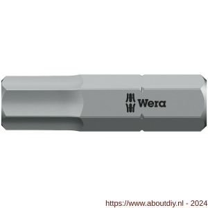 Wera 840/1 Z zeskant bit Hex-Plus inbus 6x25 mm - A227401577 - afbeelding 1